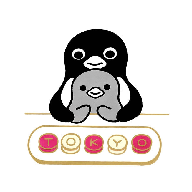 版画「TOKYOマカロン」23×23cm 33,000円(税込)