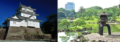 旧芝離宮恩賜庭園ゆかりの小田原城で歴史と魅力を紹介したパネル展を開催