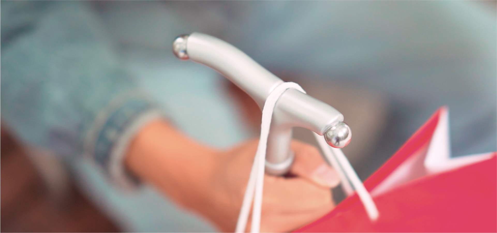 荷物をかける例