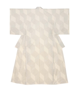 経錦地　友禅訪問着「雪景」 織 北村武資・染 森口邦彦