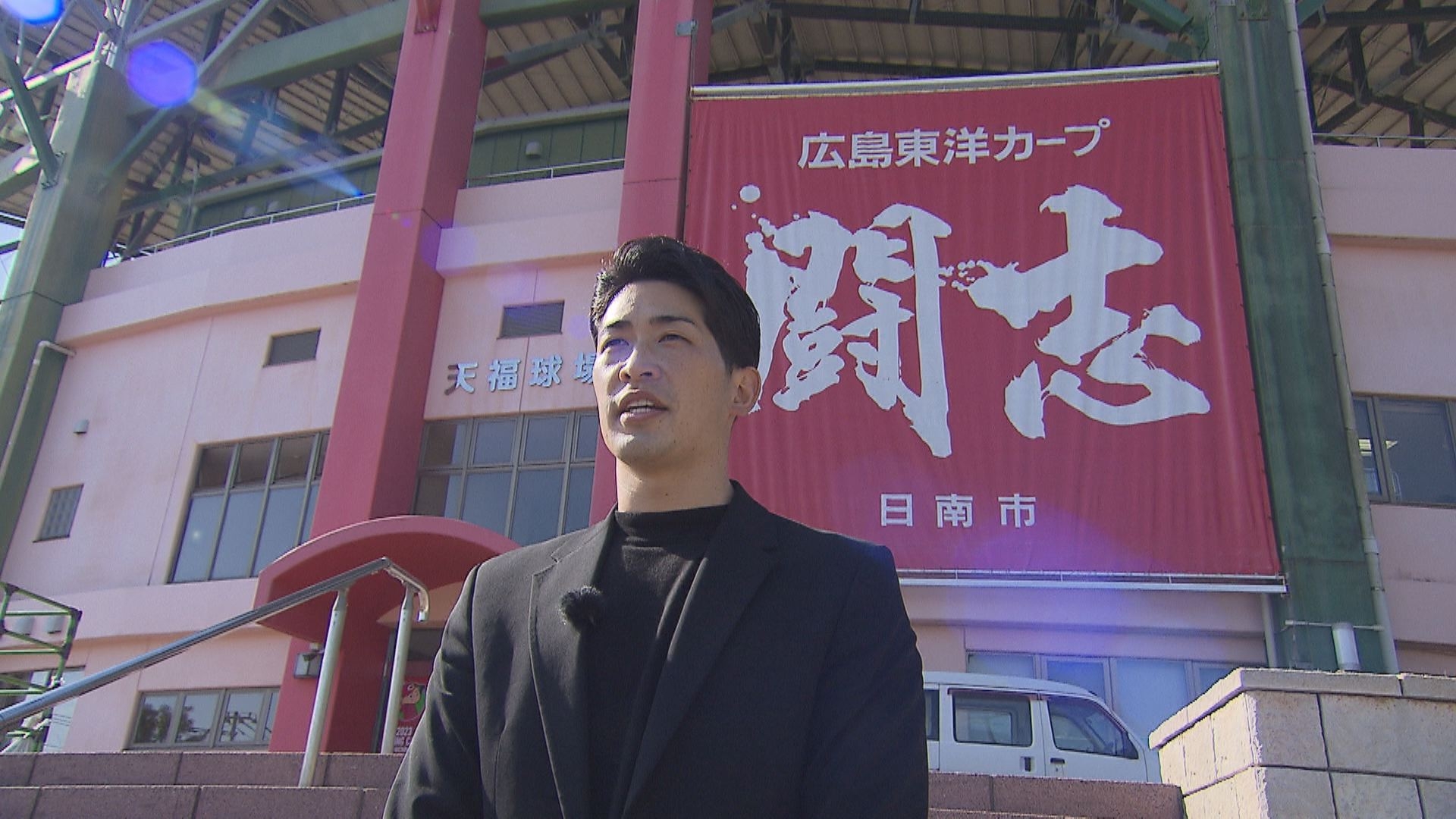 元カープ安部友裕(場所:日南市・天福球場)