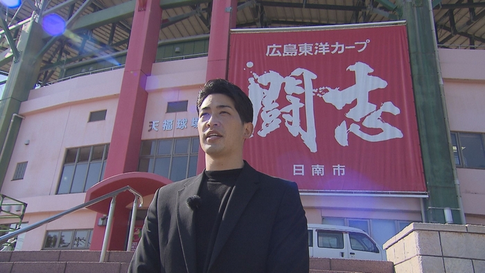 元カープ安部友裕(場所:日南市・天福球場)