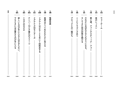 『ワンダーキッド・レオ　セレクション編 2巻』目次