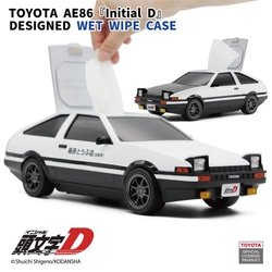 『頭文字D』AE86型 ウェットティッシュケース、富士モータースポーツミュージアムに登場。