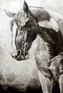 佐藤周作氏 墨絵作品