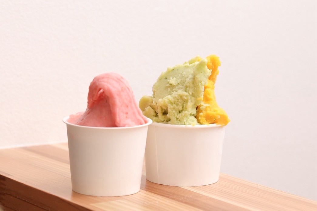 ジェラートは全部で10種類