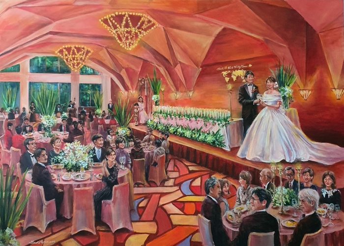 完成作品(ゲストとご一緒のプラン)