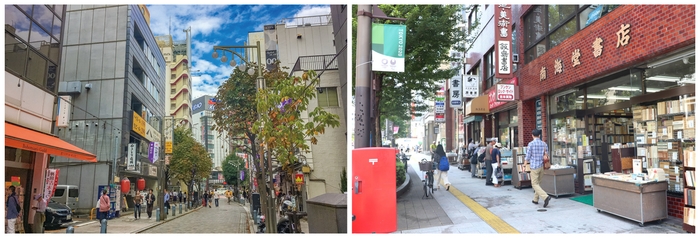 本イベントで周遊した“神保町らしさ”が感じられるスポットのイメージ