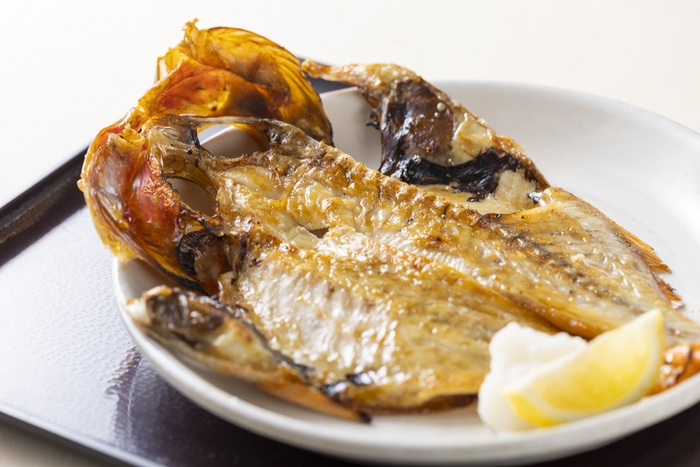 金目鯛の干物定食＜半身＞2,068円＜一匹＞3,718円