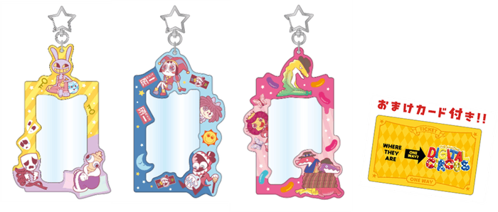 ＜アメイジングデジタルサーカス PVCパスケース　商品画像＞