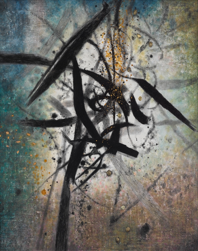 堂本印象 「交響」 1961年 京都府立堂本印象美術館所蔵