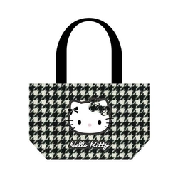 ハローキティ×千鳥格子でレトロ可愛い！毎日使いたくなるバッグとポーチ。[予約受付開始]