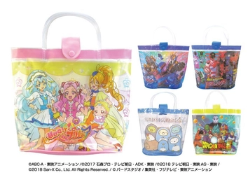 海！プール！夏のレジャーで大活躍の キャラクタービーチバッグを発売！