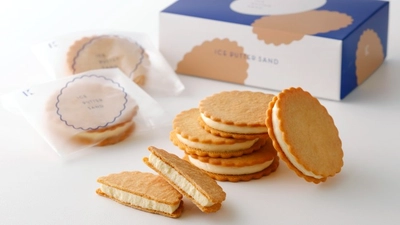 【アイス食感】ひんやり濃厚、とろけるご褒美。「アイスバターサンド」北海道の空の玄関口、新千歳空港店で販売開始！