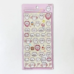 【話題沸騰中】ちいかわのボンボンドロップシールがキュルキュルでかわいすぎる～。