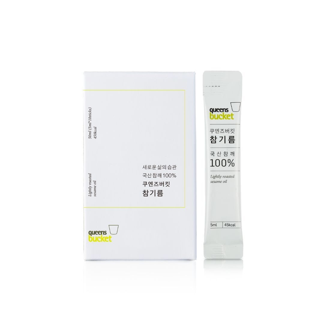 クイーンズバケット 低温圧搾ごま油 パウチ 5ml×10包入り