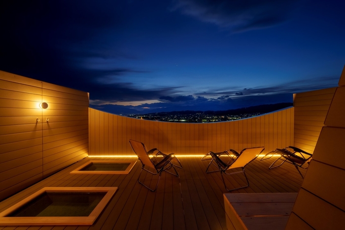 onsen hotel OMOTO 展望サウナ(デッキ)