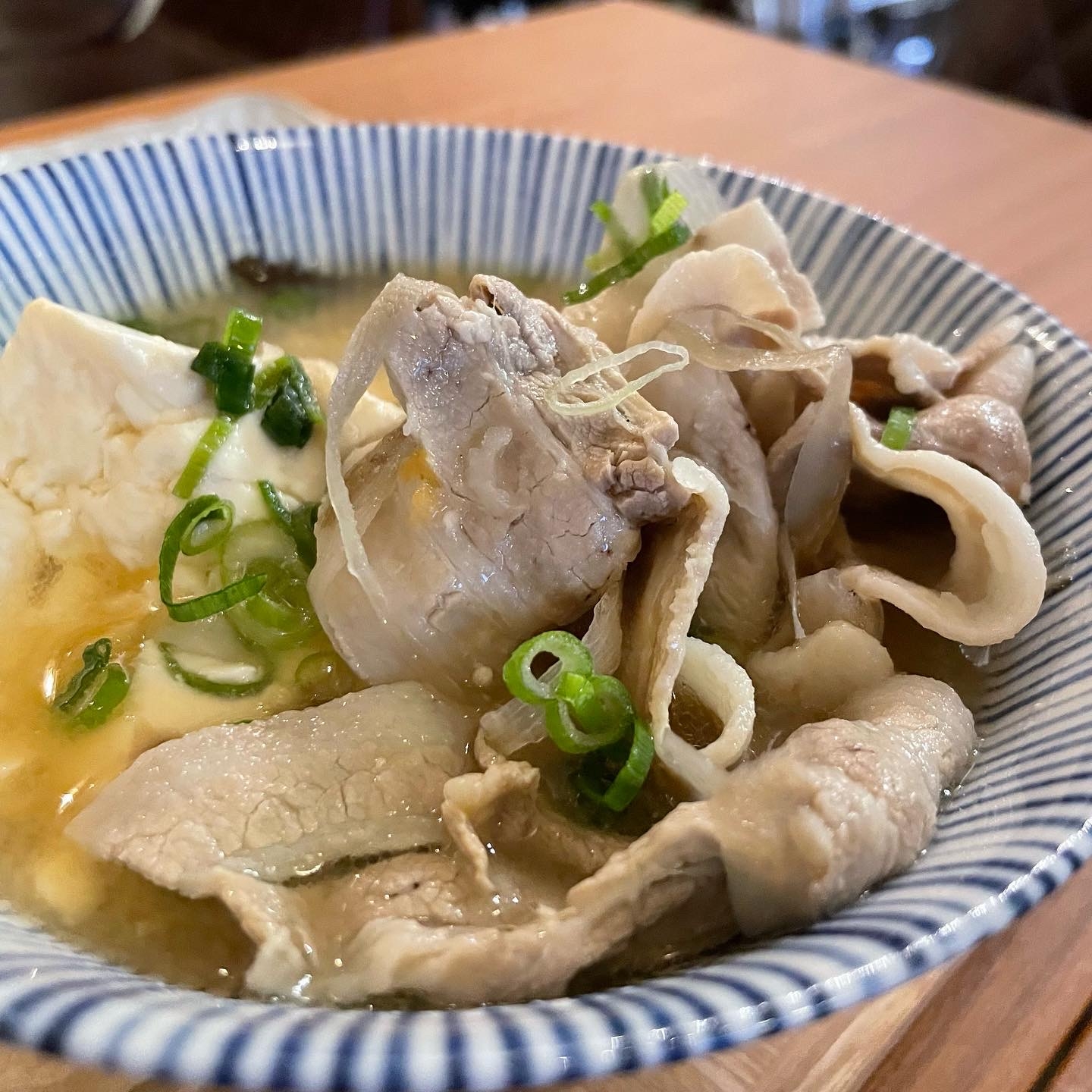 たっぷりの豚肉