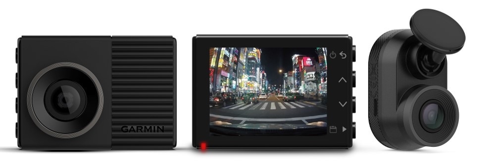 A.ドライブレコーダーgarmin Dash cam56 2台セット Garmin Dash Cam™ Tandem | Dual-lens Dash Cam