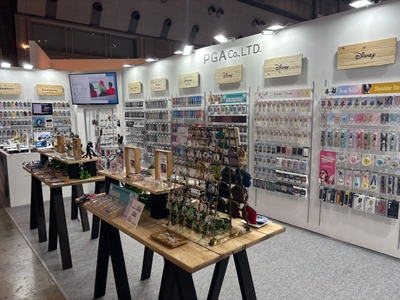 こちらの画像は、2025年２月開催の第99回東京インターナショナル ギフト・ショー春2025での当社ブースの様子です