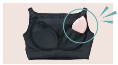 お手持ちのパッドに変更可能だから誰でもしっかりフィット!