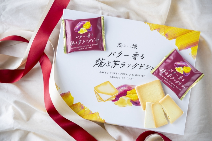 バター香る焼き芋ラングドシャ