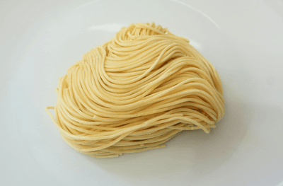 実際の麺の写真
