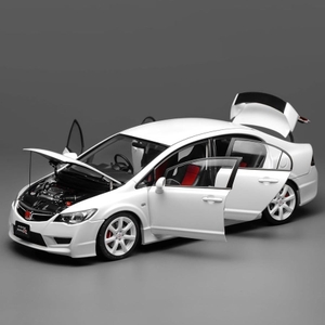 モーターヘリックス 1/18スケール M85404 ホンダ シビック Type R (FD2) 2007 後期Ver. プレミアムホワイトパール