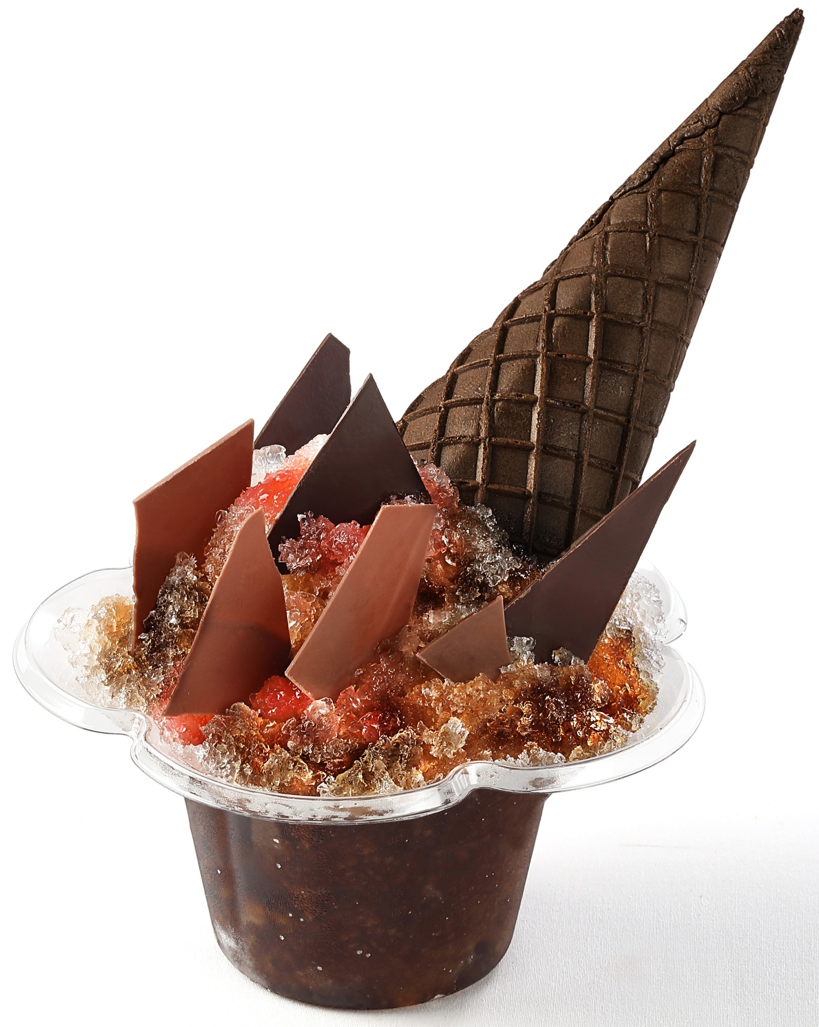 ▲ゴジラ級のインパクト! 「ゴジラノカキゴオリ」