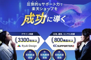 楽天市場に特化したトータルECサポートサービス始動 カスタマイズ可能な柔軟プラン