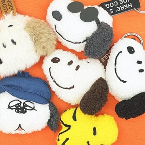 スヌーピーのフェイスタグマスコット