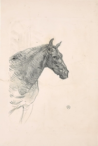 《ポニーのフィリベール》1898年 56.0×36.0cm リトグラフ