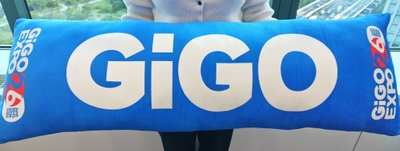 ▲GiGO EXPO 2026限定ロングクッション