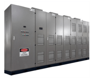 図. 産業用中高電圧インバーターの製品画像