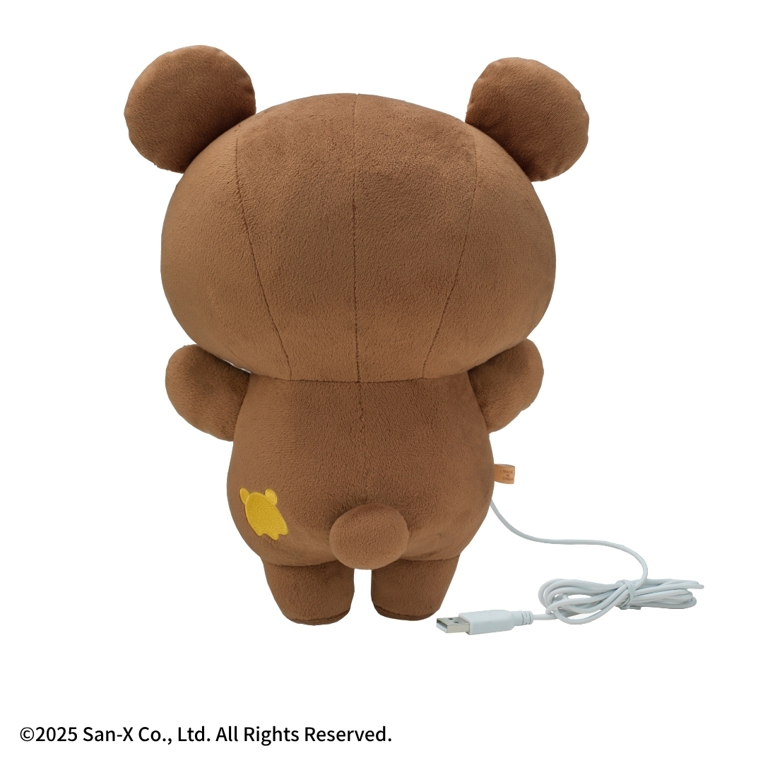 あったかぬいぐるみ チャイロイコグマ 背面