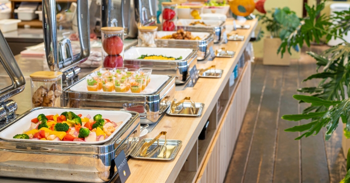 ▲お客様からご好評の『オーシャンテラス ビュッフェ』がリニューアル!