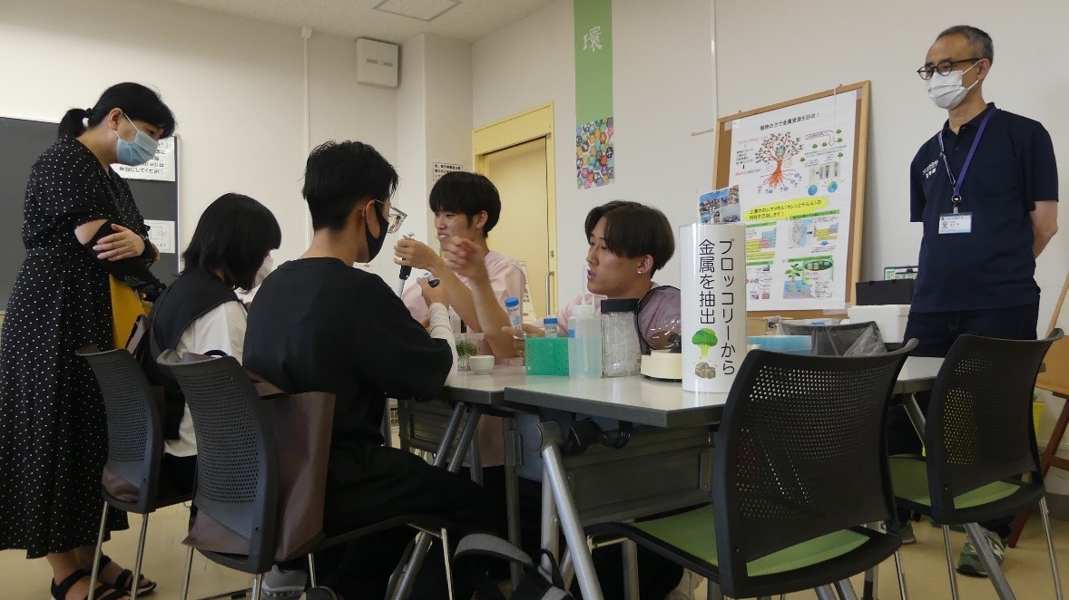 令和5年(2023年)農学部オープンキャンパスの様子