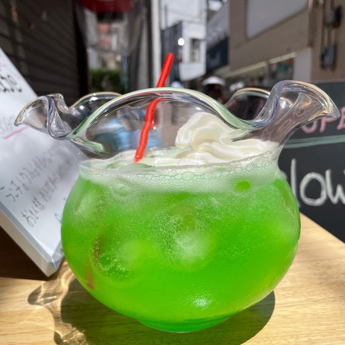 大人のクリームソーダ¥800