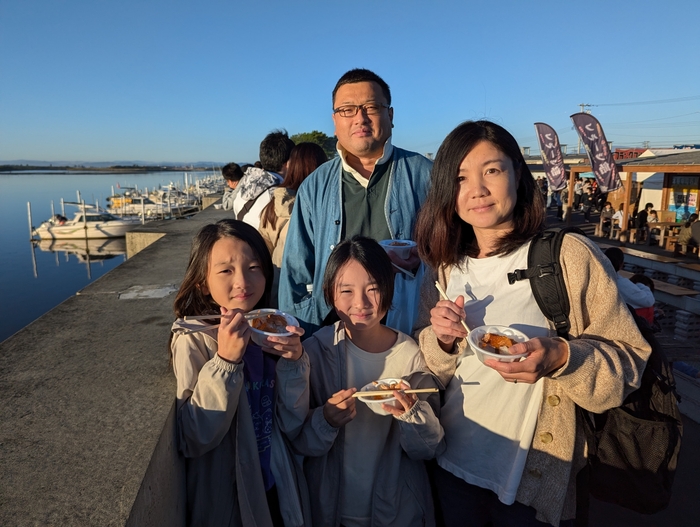 美味しい笑顔をいただきました