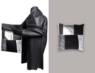 「着物コート」がインテリアとファッションの境界を超える　 キモノ袖になるクッションカバーが6/2より発売開始