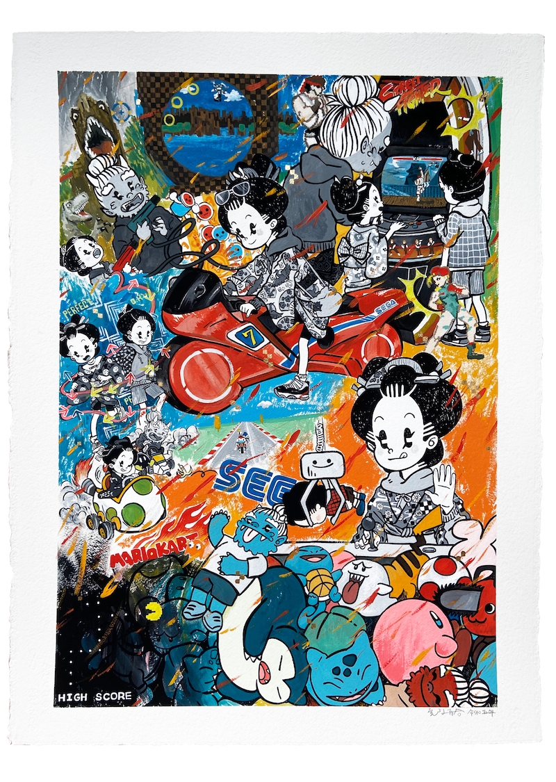 Arcade Nostagia(展示作品)