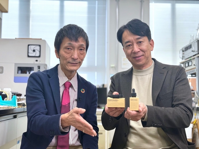 左:多賀教授/右:西出社長