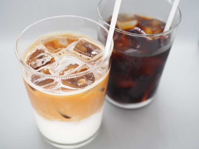 カフェラテ&コールドブリューアイスコーヒー
