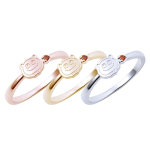 ●K10ゴールド（ホワイト／ピンク／イエロー）より選択可能