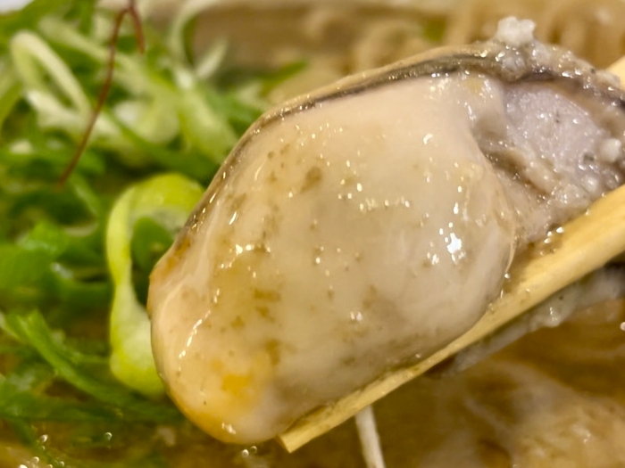 ぷるぷるの牡蠣