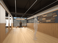 館内中央には宮城長順像を設置予定。訪れる人がその教えを体感できる空間に