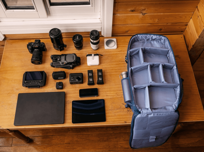 防災にも対応する大容量バックパック