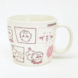 ちいかわ好きはぜったいほしくなる。ちいかわのコミックデザインマグでほっと一息しながら癒されます。