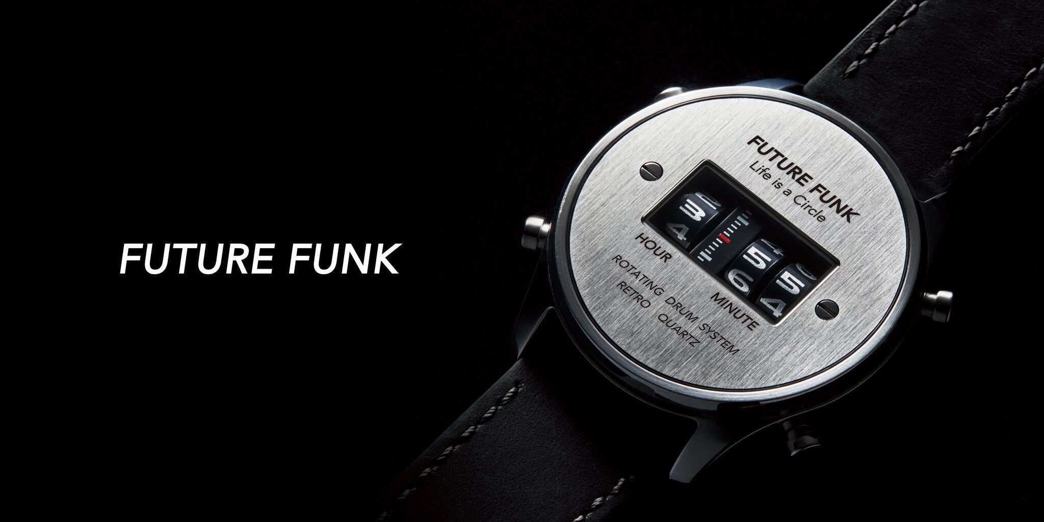 FUTURE FUNK」にアナログデジタルウォッチが登場！ 1970年代の