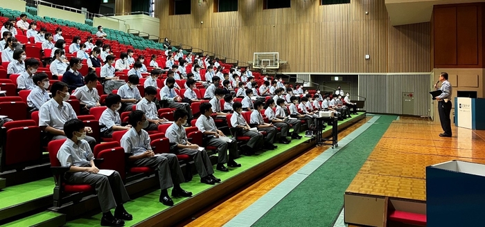 令和5年(2023年)に実施した交通安全・防犯講習会の様子